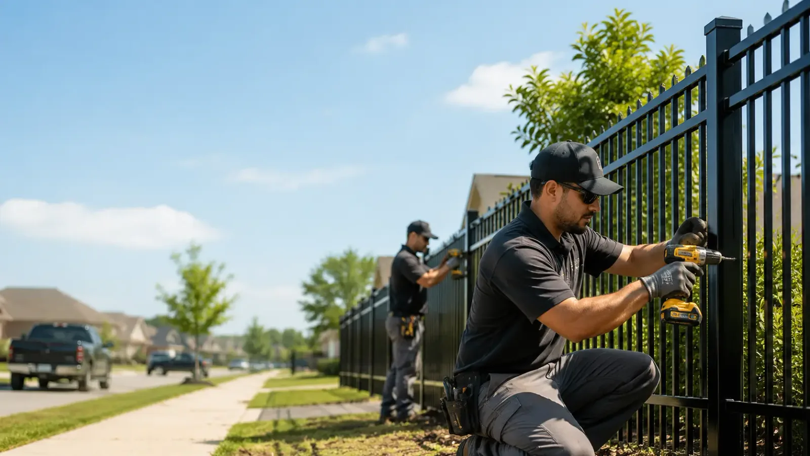 Metal Fence Installation in Belle Plaine, MN